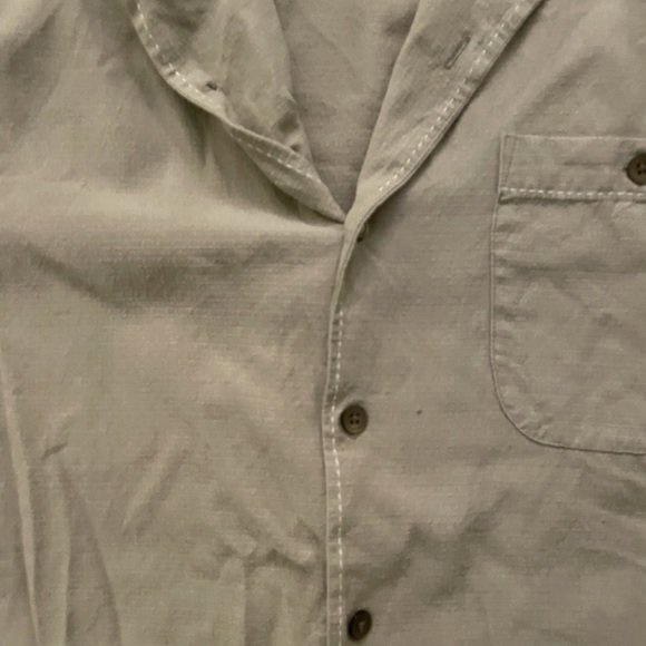 Paradise by Axis Beige button down shirt 2XL - Picture 2 of 12